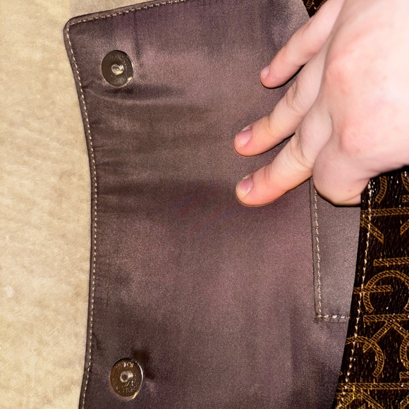 Calvin Klein Dark Brown Monogram Belt Bag - Picture 8 of 9